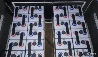 Batteries installation to provide power back up in the cell sites. This project was done at Loliondo village 